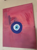 Evil eye Pink